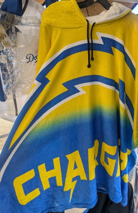 Chargers Poncho Hoodie