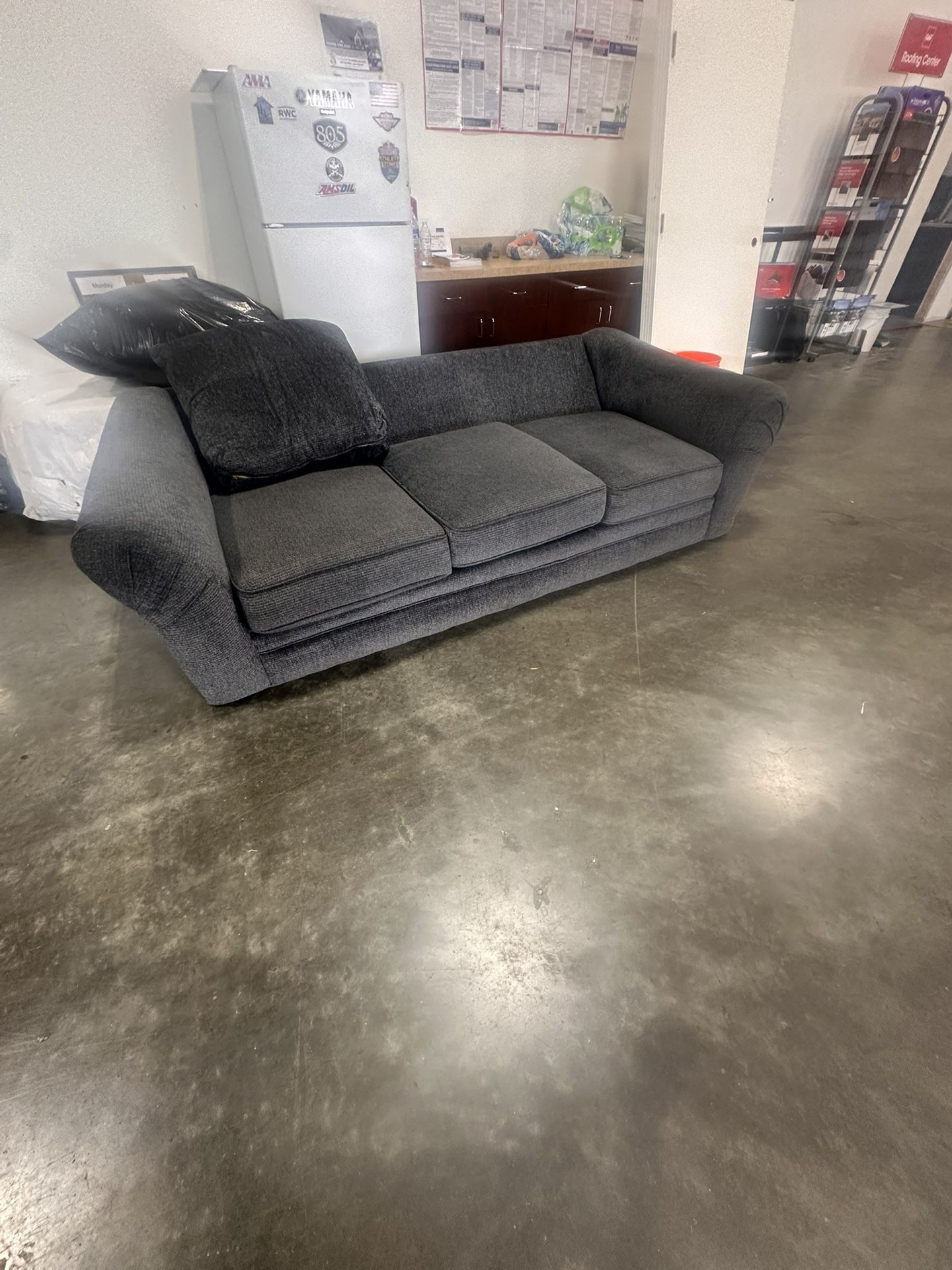 Used Once In Storage Grey Couch