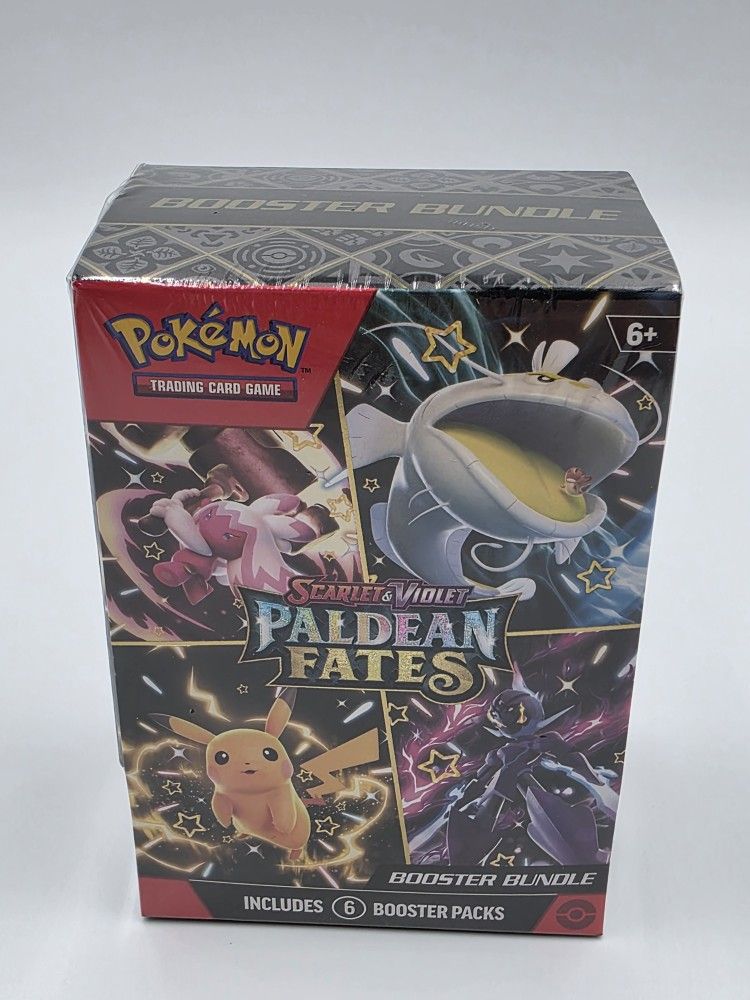 Pokemon Paldean Fates Booster Bundle (6 Packs)