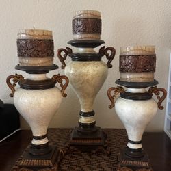 Decorative Candle Holders Set