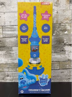 Blue's Clues & You Kid's Toy Vacuum With Real Suction Power $7.99