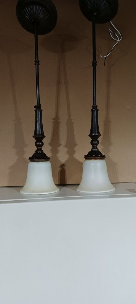 Set Of Hanging Light Fixtures
