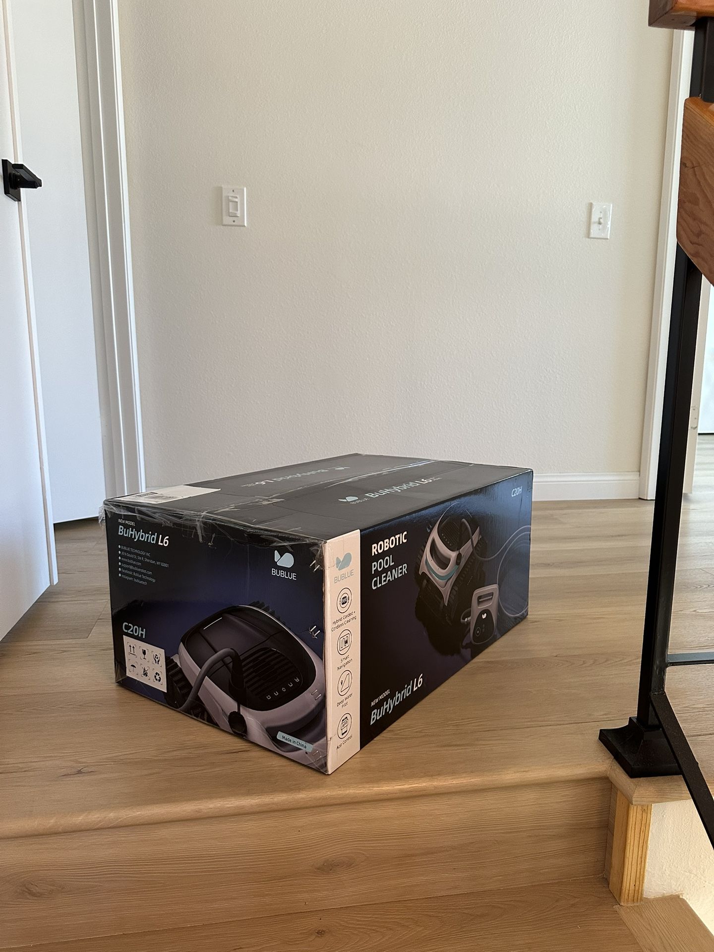 BuBlue L6 Cordless Pool Cleaner, Robotic Vacuum