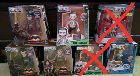 DC Comics Hero & Villain Metal Figure Combo