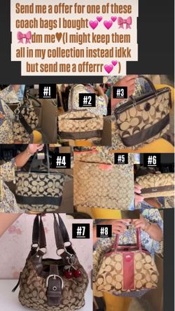 Coach soho bags