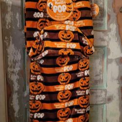 Vintage Halloween Inspired Pumpkin Throw Blanket