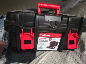 Hyper tough 16 in tool box