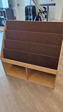 Bookstand with Storage, from Lakeshore