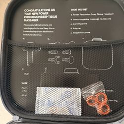 Percussion, Deep Tissue Massager