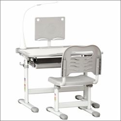 Kids Desk and Chair Set, Height Adjustable