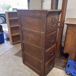 Yawman Erby Vintage File Cabinet