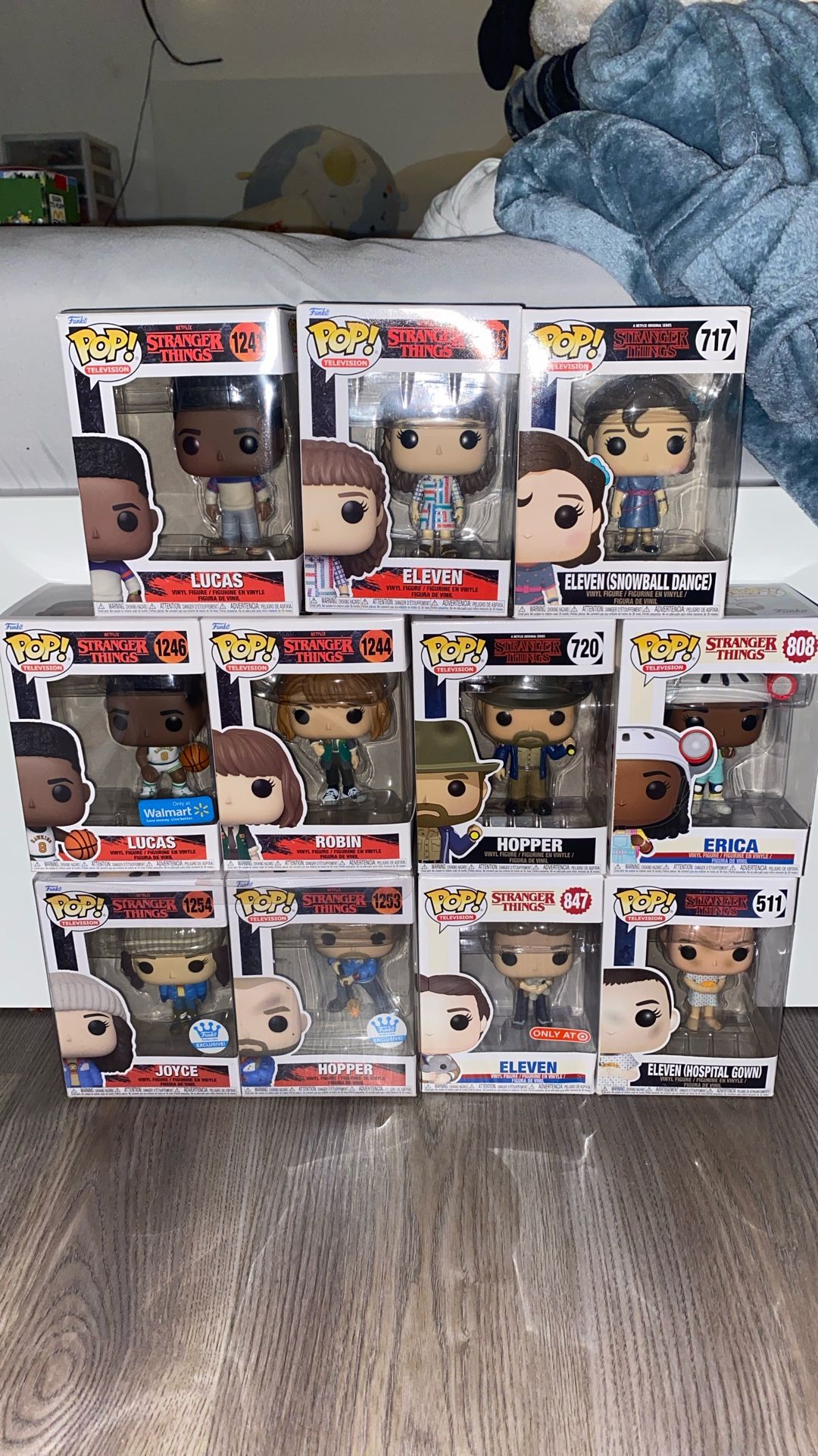Stranger Things Funko Pop Lot