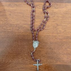Beaded Rosary With Crucifix 