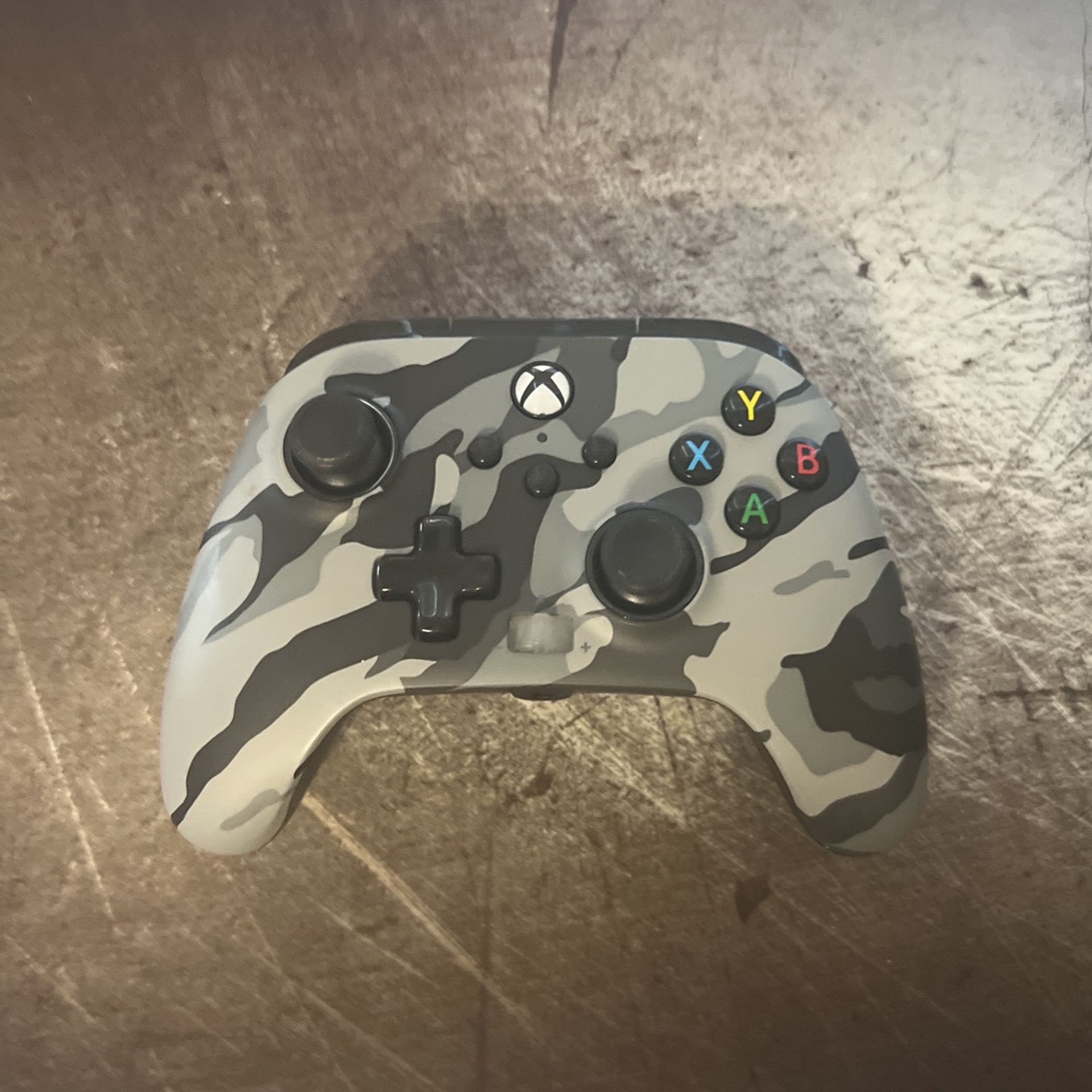 Xbox Controller Power A Grey/Black Camo