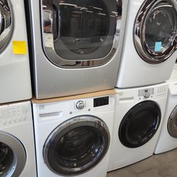 Lg Kenmore Steam Heavy Duty Front Load Washer And Dryer Set 