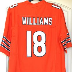 LARGE - BEARS #18 CALEB WILLIAMS JERSEY