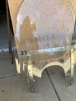 Harley springer detachable windscreen