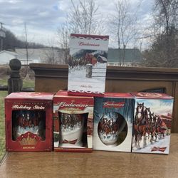 Budweiser Collector Glasses 