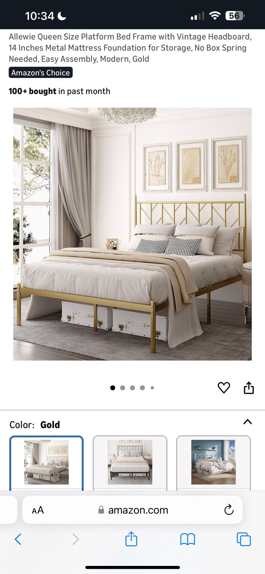 Free Bed Frame, Free sectional 3 piece sofa and a purple fan