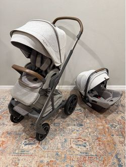 Like new! Nuna Mixx Next Travel System (retails $1,435)