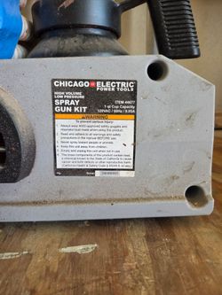 Chicago electric spray gun kit