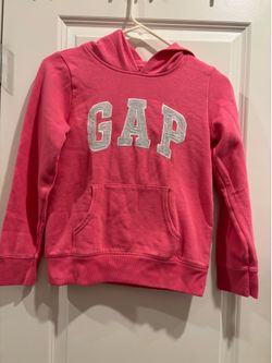 GAP Girls Pink Pullover Hoodie Size L (10)