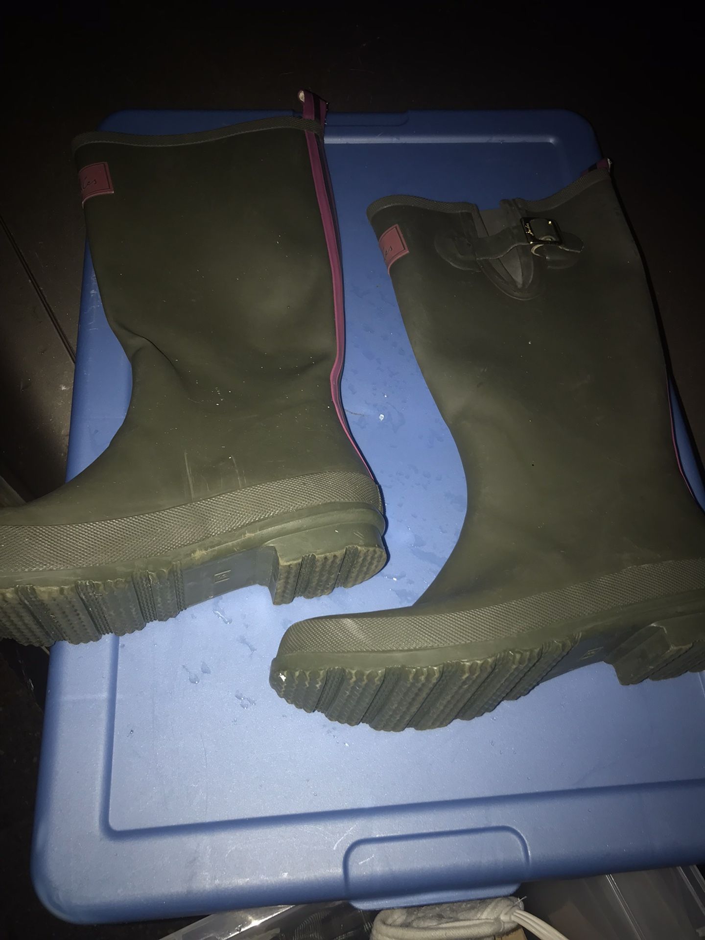 New Heavy Rubber Hunting Boots Size 9 Only $20