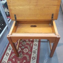 Child Desk Made In Folsom Prison