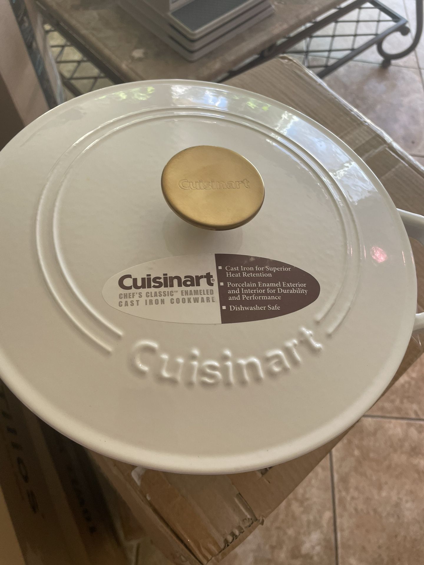  Cuisinart Chef's Classic Enameled Cast Iron 5-Quart