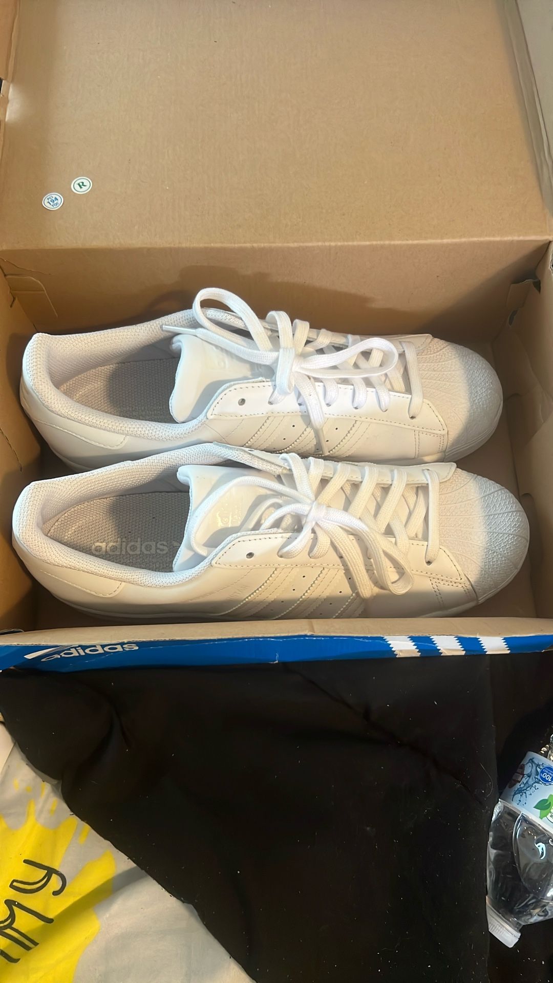 Adidas All White 10 1/2