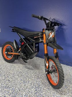 Riding'times Ebike for Teens Adults, 48V 27AH 37MPH Electric Dirt Bike with 14"/12" Motor