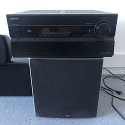 7.2 Surround Sound System With Onkyo TX-NR1008 Receiver