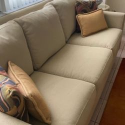 Sofa Tan, With Foam Topper