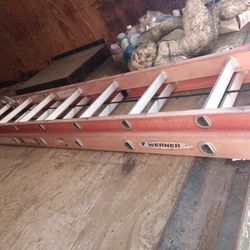 Werner Ladders. 10ft  And 28ft...