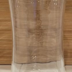 Clear Glass Cylinder Flower Vase