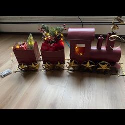 Christmas Train Decor
