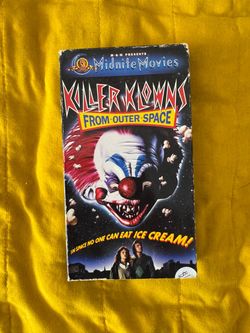 Vintage 1988 Killer Klowns From Outer Space VHS