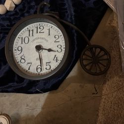 Bicycle Clock For The Home 