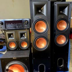 Denon & Klipsch Home Theatre Surround Sound System