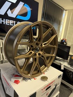 4 Wheels VOSSEN HYBRID FORGED HF6-4 22x9.5 +30 6x139.7 95.1 Terra Bronze Toyota