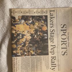Kobe Bryant Los Angeles Lakers La Times 2002