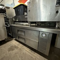 5 ft chef base refrigerator 