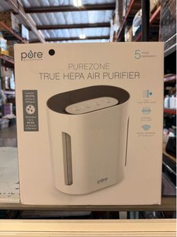 Pure Zone 3-in-1 Air Purifier with Additional Replacement Filter Brand New In Box