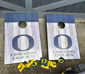 Oregon Fucks Cornhole Game