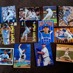 Hideo Nomo cards