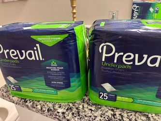 3 packs 25 each Prevail liners