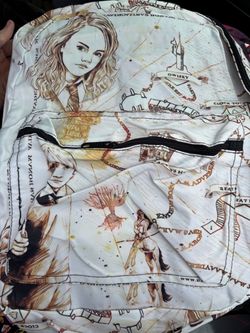Harry Potter Character Print Backpack
