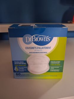 Dr. Brown's Disposable Nursing Breast Pads 60 Count