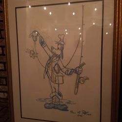 Disney Framed And Matted Prints