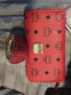 Wallet RED and CLIP bracelet 